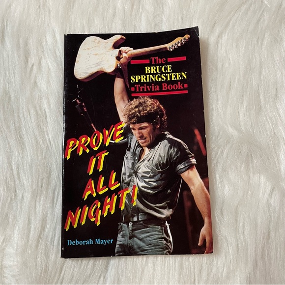 Other Vintage Bruce Springsteen Trivia Book Poshmark